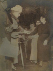 Queen Mary receives Derby YWCA's subscription 1935