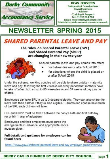 Spring 2015 Page One